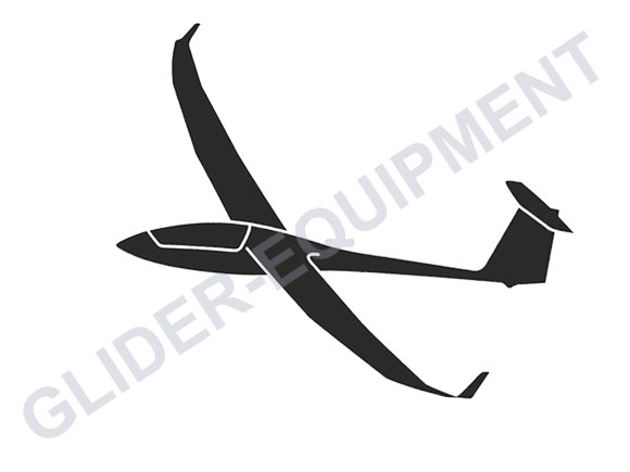 Glider sticker - Discus 2 WL  15cm [SZ0049]